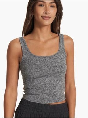 VUORI Halo Essential Tank in Heather Gray | No Tag | Size S | Like New